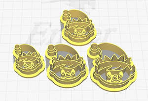 Christmas Collection: FC Christmas Elf Boy Polymer Clay Cutter