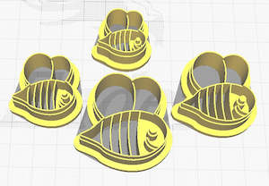 Summer 2022 Collection: FC Honey Bee Polymer Clay Cutters