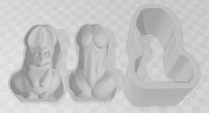 R18 Adults Only: R18 Peter Rabbit Bath Bomb Mould