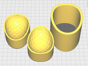 Bath Bomb Moulds: Dragons Egg Bath Bomb Mould