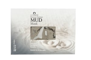 Products: Thermal Mud Mask Sachet 20g - New Zealand gifts. glass kauri greenstone possum bone