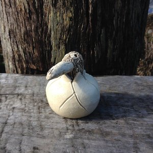 Kiwi Egg - New Zealand gifts. glass kauri greenstone possum bone