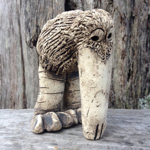 Kiwi Standing - New Zealand gifts. glass kauri greenstone possum bone