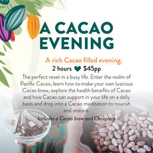 education: Cacao Evening’s - Auckland