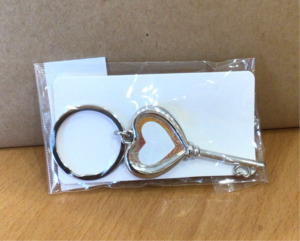 Photo Gifts: Heart Keychain Set