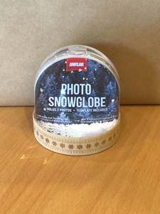 Photo Gifts: SHOT2GO Photo Snow Globe – Wooden