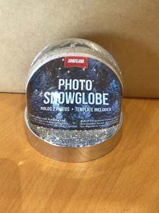 Photo Gifts: SHOT2GO Photo Glitter Globe - Silver