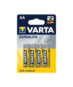 Batteries Chargers: Energizer AA Energizer Power Alkaline Batteries - Pack of 4