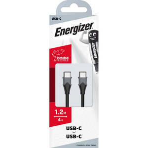 Cables: Energizer Type-C To Type-C Cable 1.2M