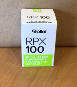 Film: Rollei RPX B&W 100-36