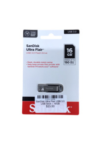 SanDisk Ultra Flair USB 3.0 USB Stick – 16GB