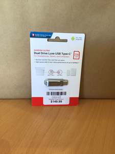 Memory Cards Usbs: SanDisk Dual Drive Luxe USB Type-C - 256GB