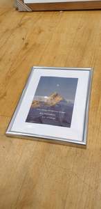 Photo Frames 1: 8x10 Light Silver Frame