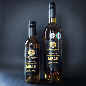 Alcohol: Manuka & Multifloral Mead Honey Wine 11.5%