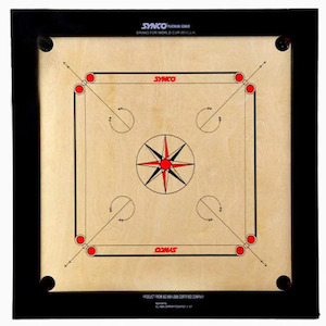 Products: Synco Platinum Genius Carrom Board(20mm)