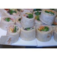 Products: Ham and Salad Tortilla Pinwheels