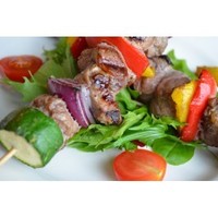 Products: Chargrilled Vegetable and Sirloin Kebabs