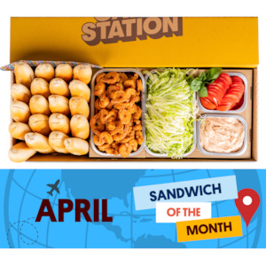 Frontpage: SANDO OF THE MONTH - April: Mini Po Boy