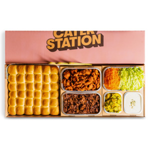 Products: Buffalo Chicken Slider kit.