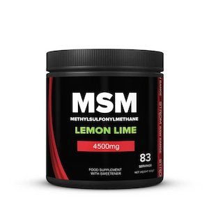 Joint Support: MSM (Methylsulfonylmethane) 4500mg // 83 Serves