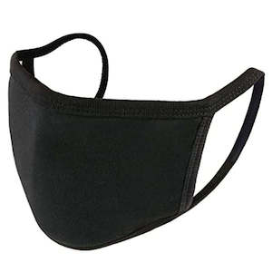 Medical: Washable Fabric Face Mask BLACK