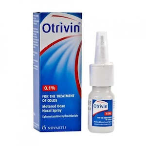 Cold Flu: Otrivin ADULT Nasal Spray 10ml