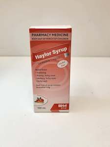 Loratadine Syrup 100ml Haylor