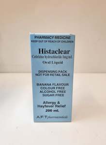 Frontpage: Cetirizine Liquid 200ml