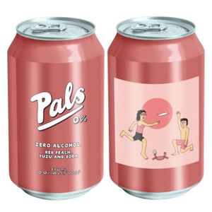 Rtds: Pals 0% Red Peach, Yuzu & Soda RTD