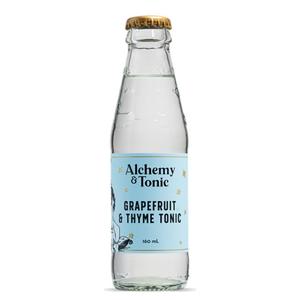 Alchemy & Tonic Grapefruit & Thyme Tonic Water, Bottles