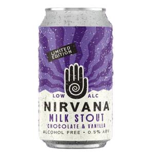 Beers: Nirvana Chocolate Milk Stout Alcohol Free 0.5%