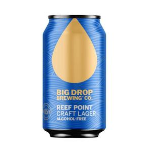 Low Carb: Big Drop Reef Point Alcohol Free Lager