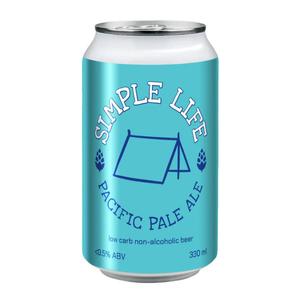 Simple Life Pacific Pale Ale - Low Carb Non-Alcoholic Beer