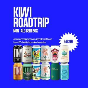 Kiwi Roadtrip Non-Alc Beer Box