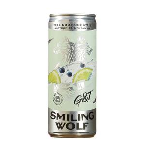 Rtds: Smiling Wolf Gin & Tonic 250ml