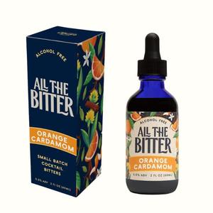 Low Sugar: Orange Cardamon Non-Alcoholic Bitters, 60ml
