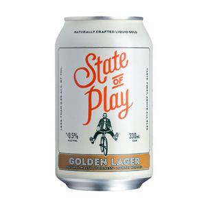 State of Play Golden Lager 4pk