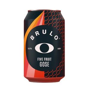 Non Alcoholic Beer Cider: Brulo 5 Fruit Gose 0.0%