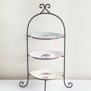 Products: 3 Tiered Metal Stands w/Plates – Bridgerton