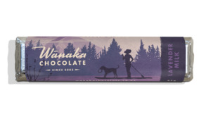 Wanaka Chocolate Bar: Wanaka Chocolate Lavender Milk bar