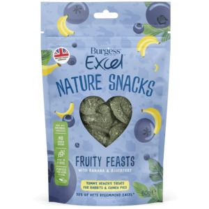 smallanimalfeeding: Topflite Burgess Excel Fruity Feasts Treats 60g