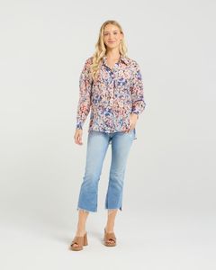 Et Alia: ET ALIA Michaela Shirt Poppy Patch