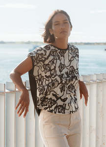 Et Alia: Et Alia Tatum Top Street Blossoms