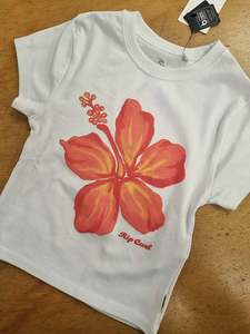Ripcurl: RIP CURL Hibiscus Tee Girl 8-14 years