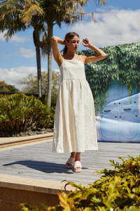 Thing Thing: THING THING Ziggle Dress Creamy Daisy