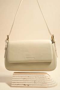 GEORGIA MAE Date Night Shoulder Bag Cream