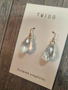 Dresses: TWIGG JEWELLERY Austrian Crystal Droplet Earrings