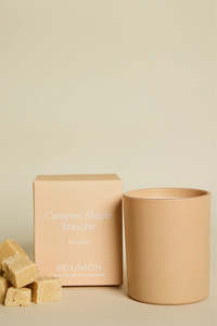 Re Union Label: REUNION Caramel Maple Brioche 210g Large Soy Candle