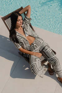 STORIES BE TOLD Dispatch Shirt Khaki Maze