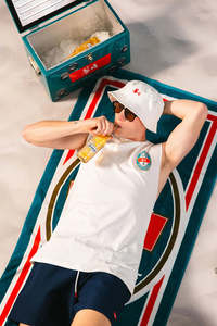 HUFFER X STEINLAGER Offload Singlet Tank Chalk